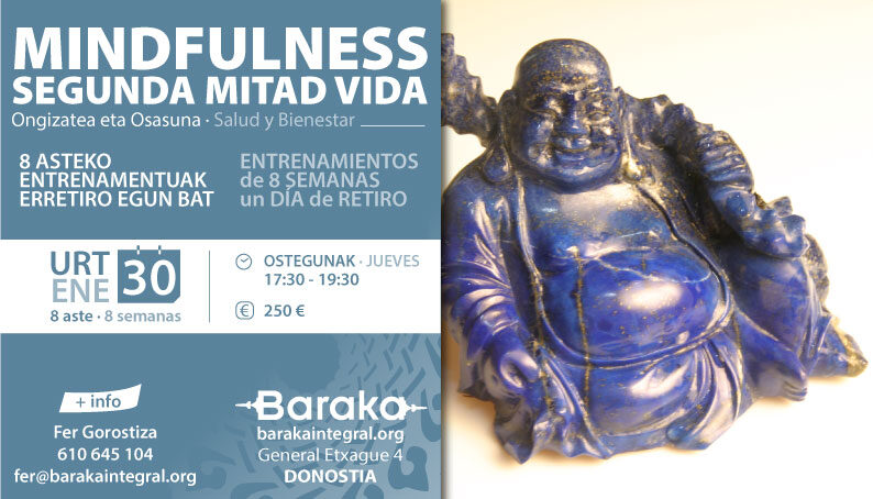 MINDFULNESS PARA LA SEGUNDA MITAD DE LA VIDA