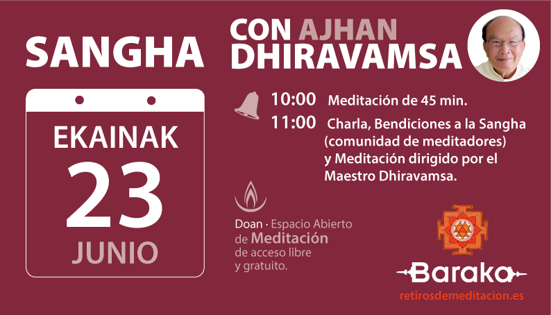 Baraka sangha con Dhiravamsa