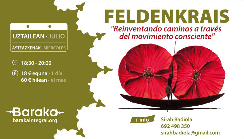 Baraka Feldenkrais en julio