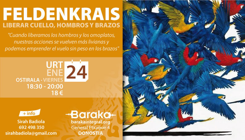 FELDENKRAIS LIBERAR CUELLO, HOMBROS Y BRAZOS