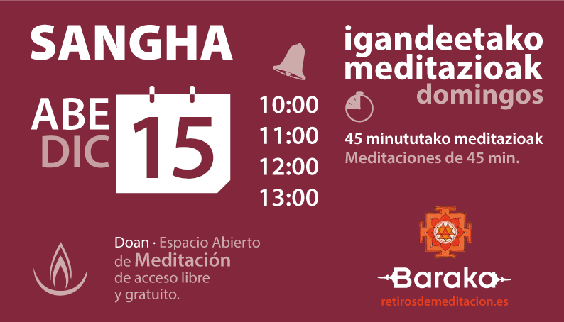 Baraka Sangha diciembre