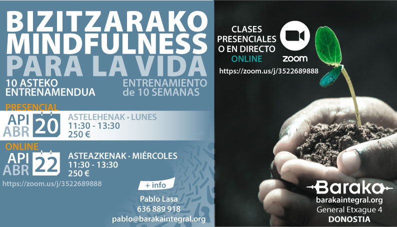 Baraka Mindfulness para la Vida