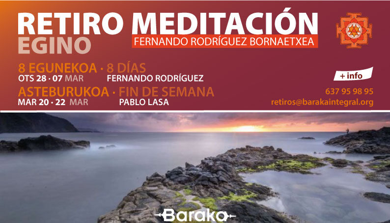 Retiros Meditación Vipassana feb - marz