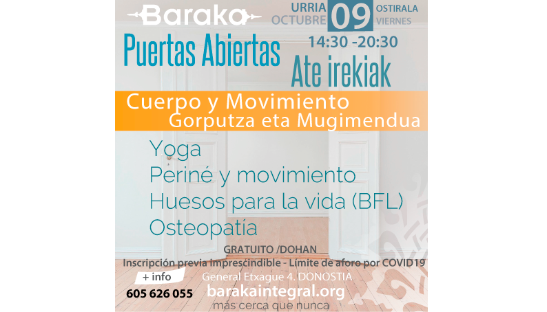 PUERTAS ABIERTAS DE ACTIVIDADES CORPORALES