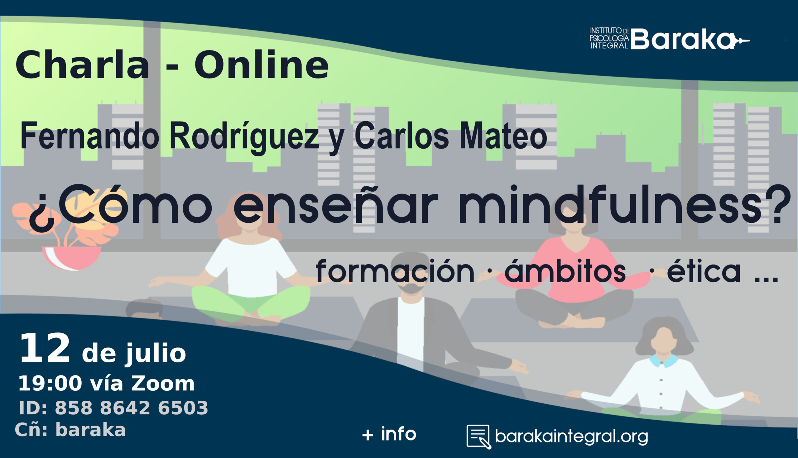 cartel charla mindfulness