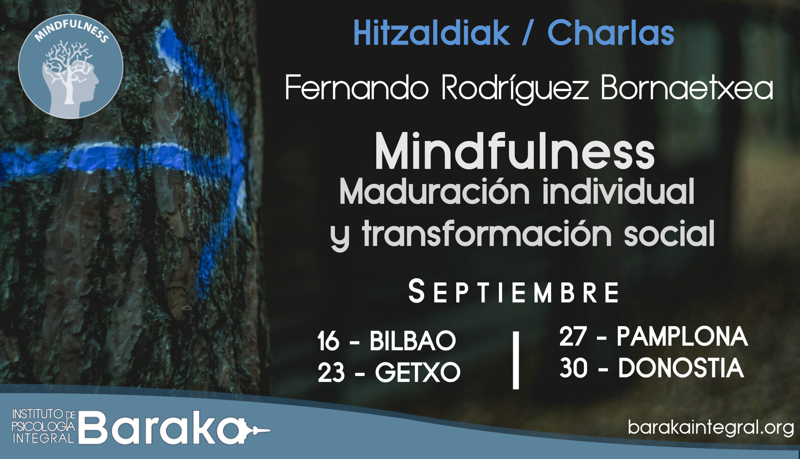 Charlas Mindfulness con Fernando Rodríguez en septiembre