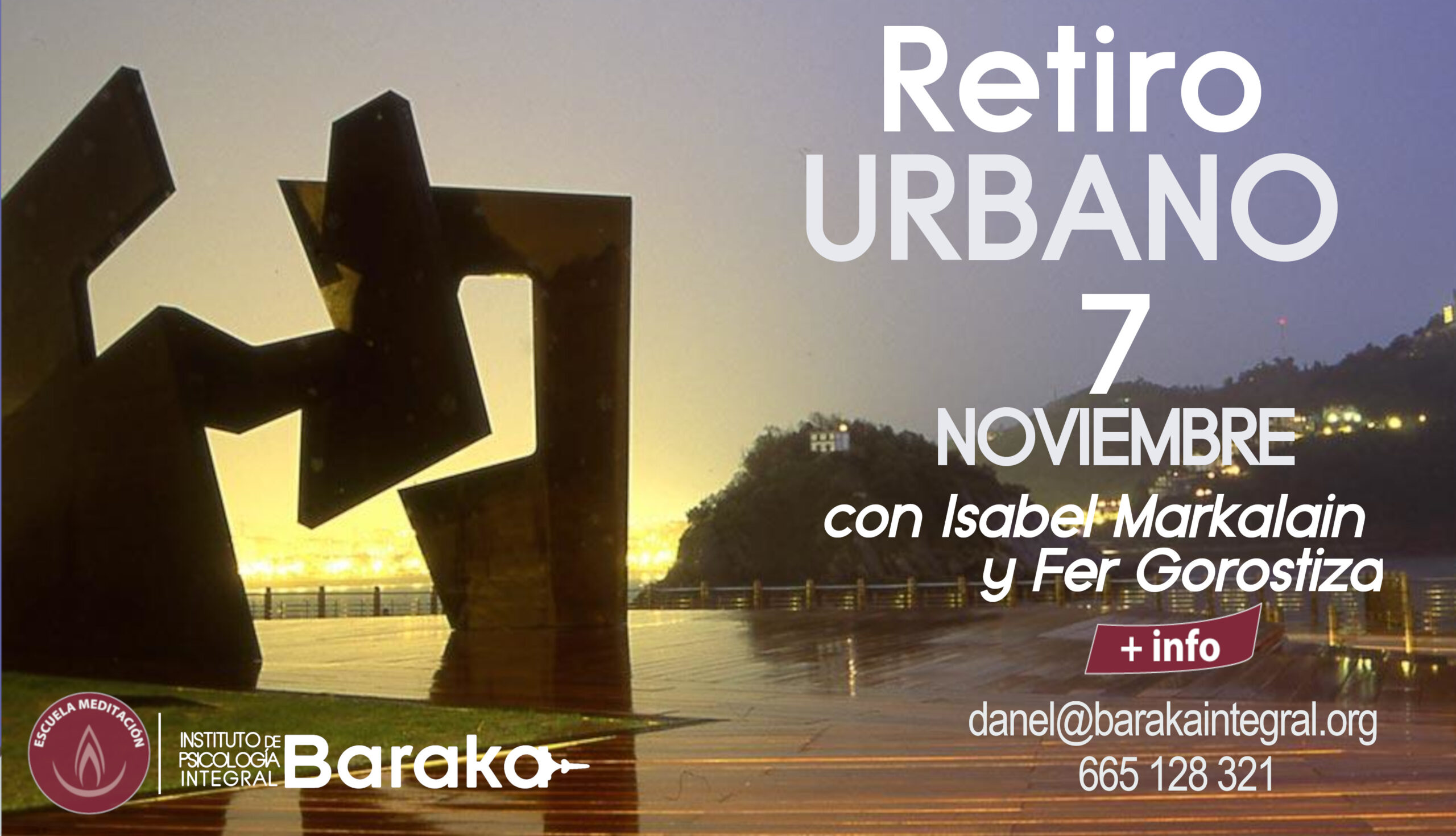 Retiro Urbano 7 de noviembre en Donostia